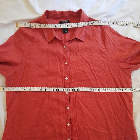 ● TAHARI | 100% Linen tunic blouse 1x - Picture 10 of 16